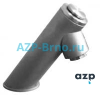 Смеситель для раковины с нажимной пьезо кнопкой AUM 18P AZP Brno Чехия (фото, схема)